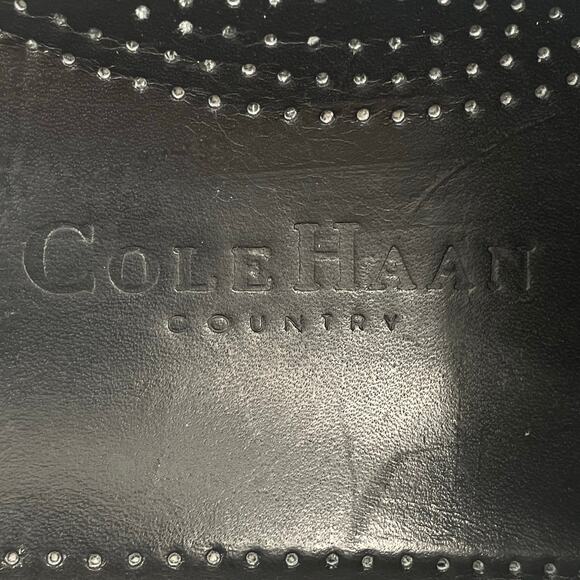 Cole Hahn Country Gommus Penny Loafers, Size 8, Black - Picture 7 of 12